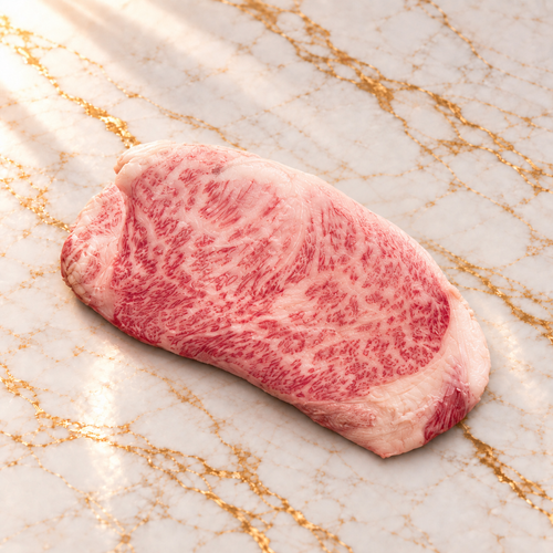 Wagyu Kagoshima A5 giapponese, marezzatura BMS 12, in tranci sottovuoto
